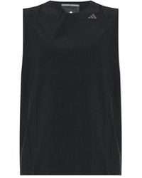 adidas - Fitness ,Zwart ,Polyester D4T Training Tank - Lyst