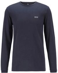 HUGO - Strickwaren mit rundhalsausschnitt - Lyst