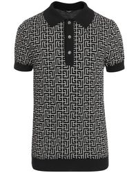 Balmain - Paris Polo Shirt - Lyst