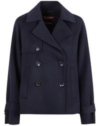 Max Mara - Double-Breasted Coats - Lyst