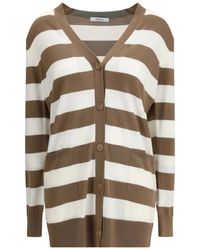 Max Mara - Truien & Vesten ,Veelkleurig ,Wol Fiemme Cardigan - Lyst