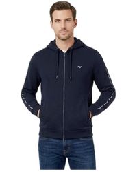 Emporio Armani - Zip-Through Hoodie - Lyst