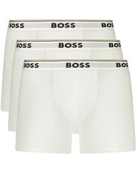 HUGO - Boxershorts Tri Pack - Lyst