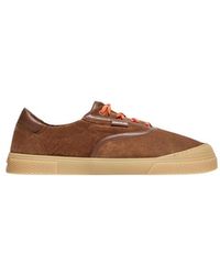 Moncler - Moncler Vera Leisure Suede Sneakers - Lyst