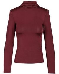 ROTATE BIRGER CHRISTENSEN - Long Sleeve T-Shirts - Lyst