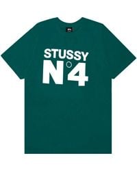 Stussy - Tops ,Groen ,Katoen Stussy Tee - Lyst