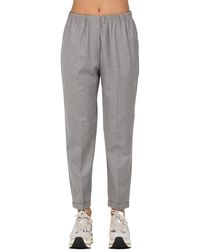 ROSSO35 - Cropped Trousers - Lyst