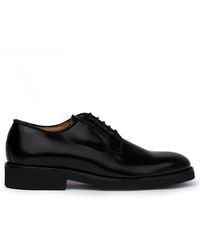 Exton - Schwarzer Derby-Schuh Aus Leder - Lyst