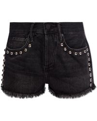 AllSaints - Heidi denim shorts - Lyst