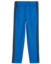 Y-3 - Broeken ,Blauw ,Trainingsbroeken - Lyst