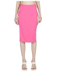 Marco Rambaldi - Rokken ,Roze ,Satijn Cut Out Rok - Lyst