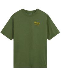 Vans - Tops ,Groen ,Katoen Z Legacy Loose Ss - Lyst
