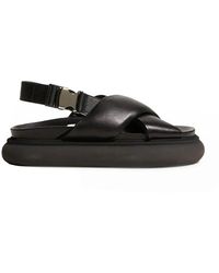 Moncler - Flat Sandals - Lyst
