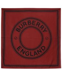 Burberry - Silk Scarves - Lyst