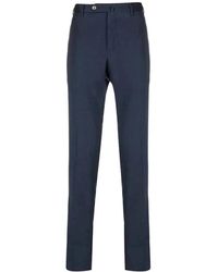 PT01 - Broeken ,Blauw ,Verhoog Je Stijl Met Nauwkeurig Vervaardigde Broeken - Lyst