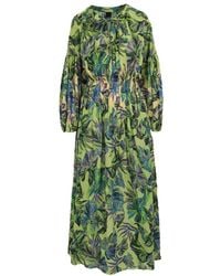 Pinko - Kleedjes ,Veelkleurig ,Katoen Old Love Dress - Lyst