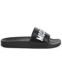 Moschino - Shoes > flip flops & sliders > sliders - Lyst