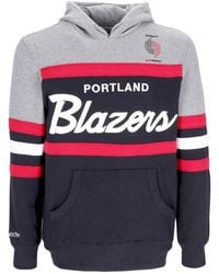 Mitchell & Ness - Hoodies & Sweatvesten ,Zwart ,Katoen Nba Headcoach Hoodie Hardwood Classics - Lyst