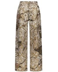 Roberto Cavalli - Wide Trousers - Lyst