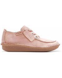 Clarks - Rosa Schnürschuh Für Damen - Lyst