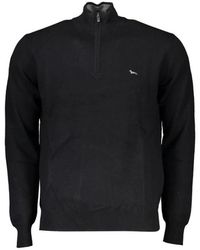 Harmont & Blaine - Halb-Zip-Strickpullover Im Lässigen Stil - Lyst