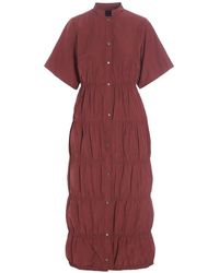 Bitte Kai Rand - Gerimpelde Poplin Jurk - Lyst