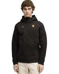 PUMA - Fitness ,Zwart ,Polyester Racing Track Jacket - Lyst