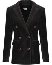 Marella - Rum Fluweel Blazer - Lyst