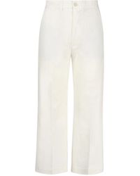 Polo Ralph Lauren - Hochtaillierte flare crop hose - Lyst