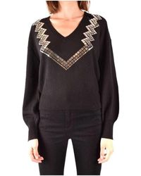 Pinko - V-Neck Knitwear - Lyst
