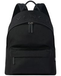 Givenchy - Tassen ,Zwart ,Leer Cargo Rugzak Van Canvas - Lyst