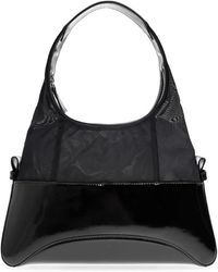 IRO - Tassen ,Zwart ,Leer Tandem Gloss Schoudertas - Lyst