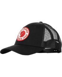 Fjallraven - Gebogen Klep Pet Met Zwart Logo - Lyst