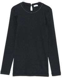 Brunello Cucinelli - Long Sleeve Tops - Lyst