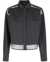Seventy - Overhemden ,Zwart ,Katoen Camicia - Lyst