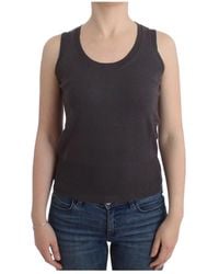 John Galliano - Sleeveless Tops - Lyst