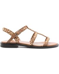 Ash - Schoenen ,Bruin ,Bruine Polinesia Sandalen Voor Vrouwen - Lyst