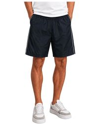 Iceberg - Bermuda Tessuto Korte Broek - Lyst