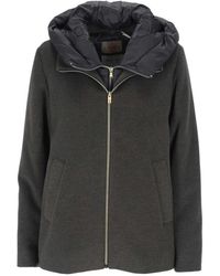 Marella - Jassen ,Grijs ,Polyester Emmsorriso Donsjack - Lyst