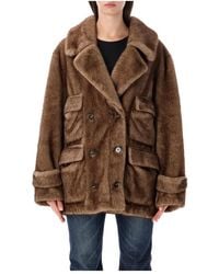 S.w.o.r.d 6.6.44 - Peacoat 4 Pocket Eco Visone - Lyst