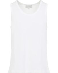 Studio Nicholson - Tops ,Wit ,Razim Vest - Lyst