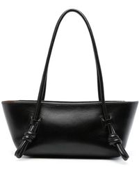 Hereu - Schwarze leder-schultertasche - Lyst