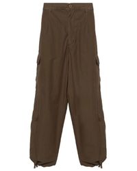Emporio Armani - Trousers > wide trousers - Lyst