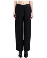 Mugler - Trousers > cropped trousers - Lyst