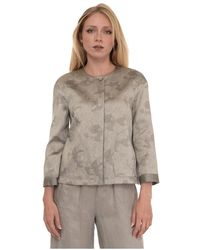 Emporio Armani - Camouflage Print Jacket - Lyst
