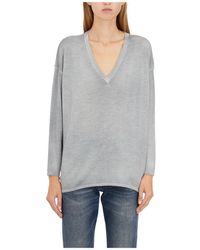 Avant Toi - V-Neck Knitwear - Lyst