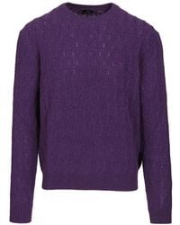 Etro - Rundhals-Pullover - Lyst