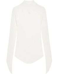 Courreges - Circle Mockneck Pullover - Lyst