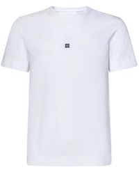Givenchy - 4G Geborduurd T-Shirt - Lyst