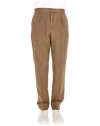 Officine Generale - Slim-Fit Trousers - Lyst